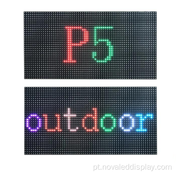 Módulos de display led 320x160mm P5 Smd à prova d&#39;água para ambientes externos